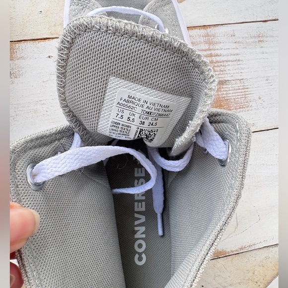 CONVERSE Women's Chuck Taylor All Star Move Hi Platform Sneakers sage 7.5 NWOT - Picture 10 of 16